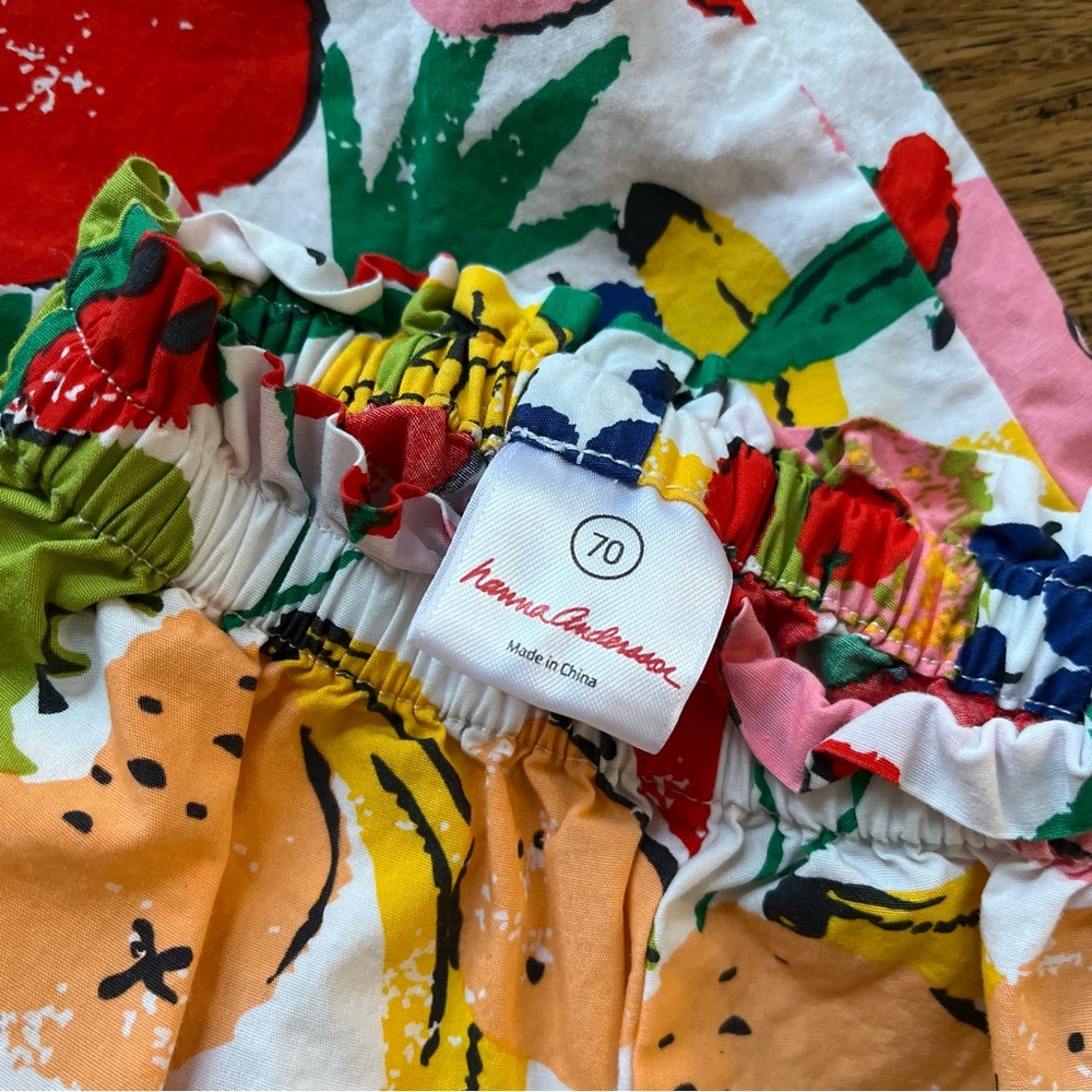 Hanna Andersson fruit outfit size 70 - Picture 2 of 3